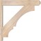 Ekena Millwork Balboa Smooth Craftsman Outlooker, Douglas Fir, 5 1/2"W x 28"D x 28"H OUT06X28X28BOA04SDF - alternate 2
